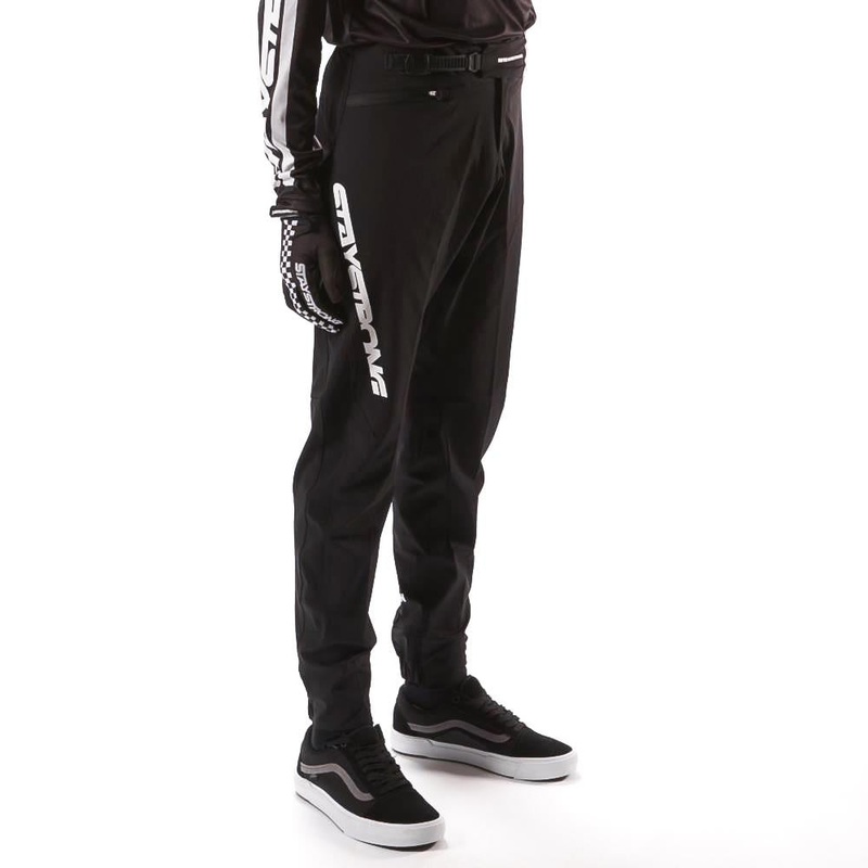 Stay Strong V2 Race Pants – Black/White