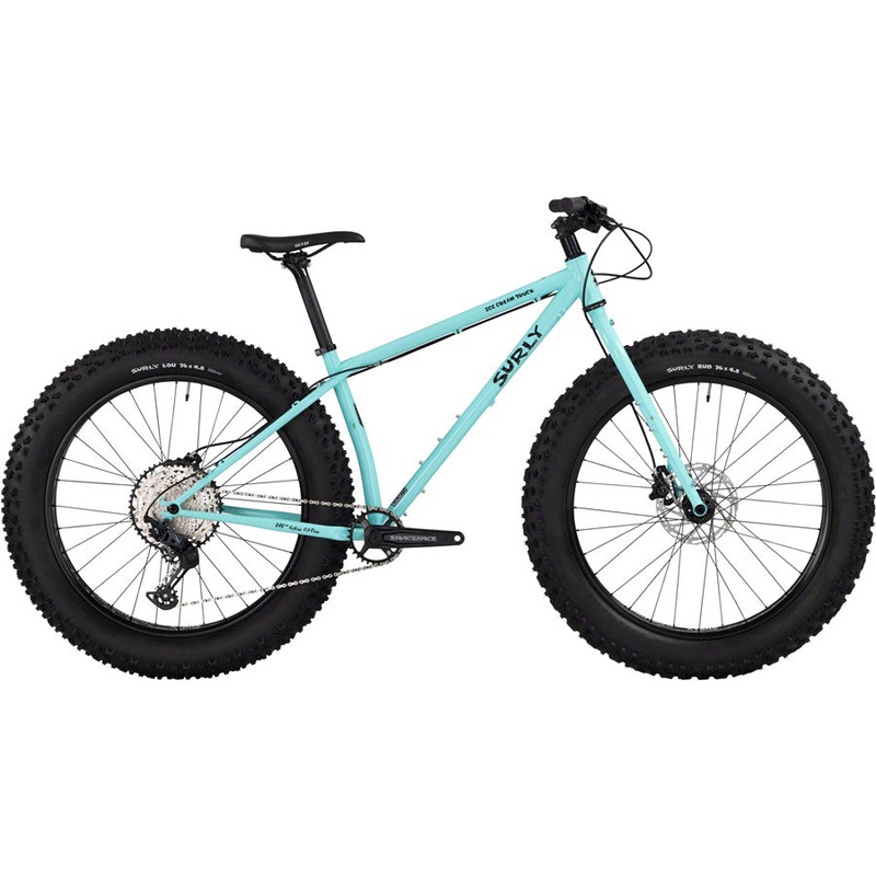 Surly Ice Cream Truck Fat Bike – 26″, Steel, Safety Mask Blue, Large