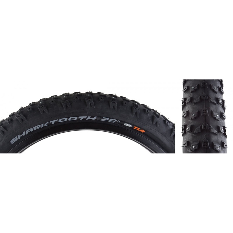 Tire Arisun Sharktooth 26X4.0 Black Fold/60/152-Stud
