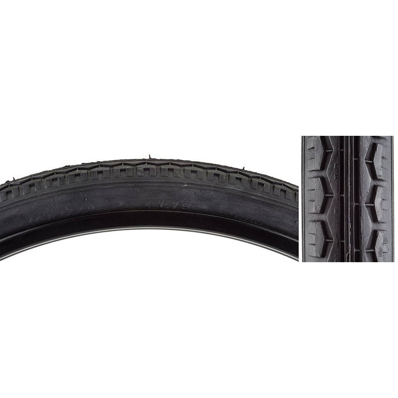 26×1.75 Kenda K123 Street Cruiser Tread Tire – Black