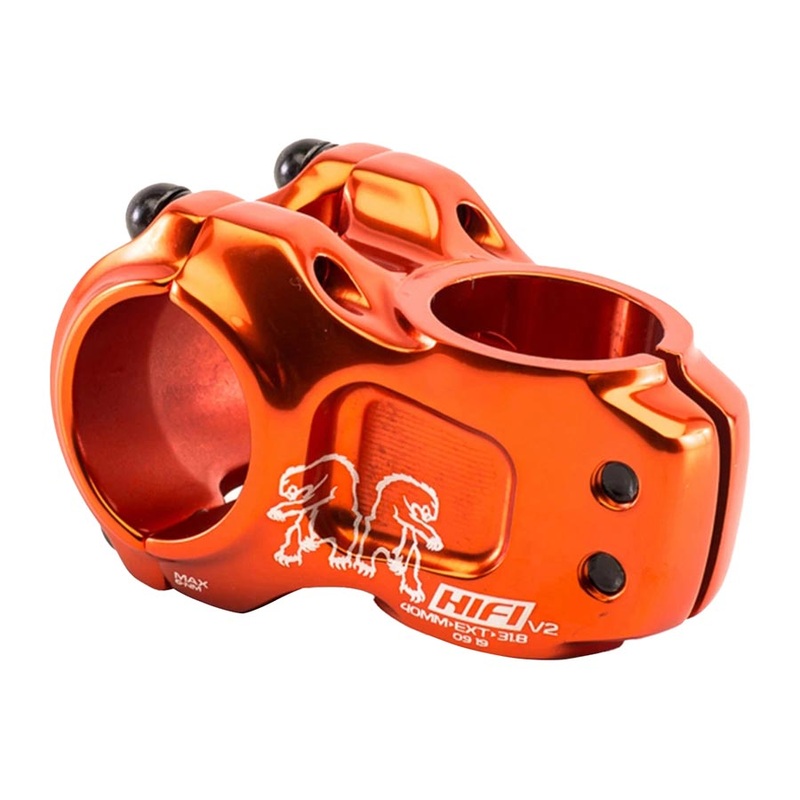 Chromag Hifi V2 Stem Diameter: 31.8mm, Length: 40mm, Steerer: 1-1/8”, 0, Orange