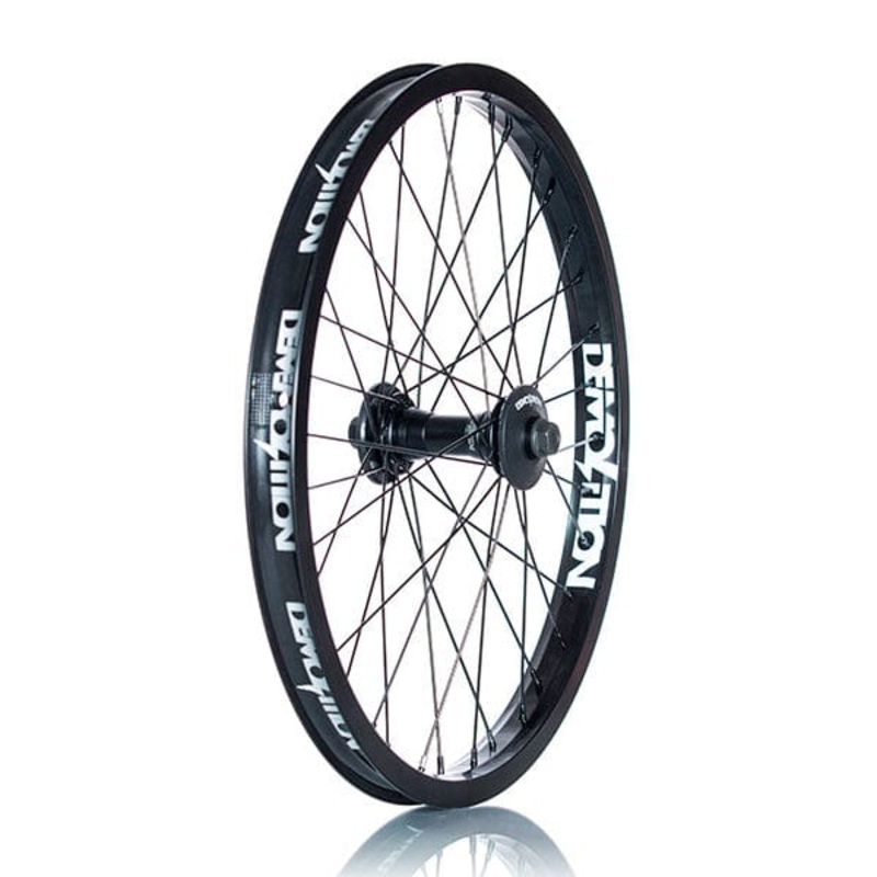 Demolition Whistler Front Wheel Black