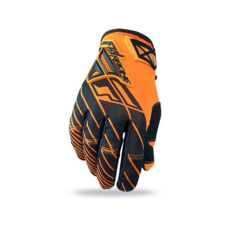 Fly Racing 2014 Kinetic Gloves-Orange/Black