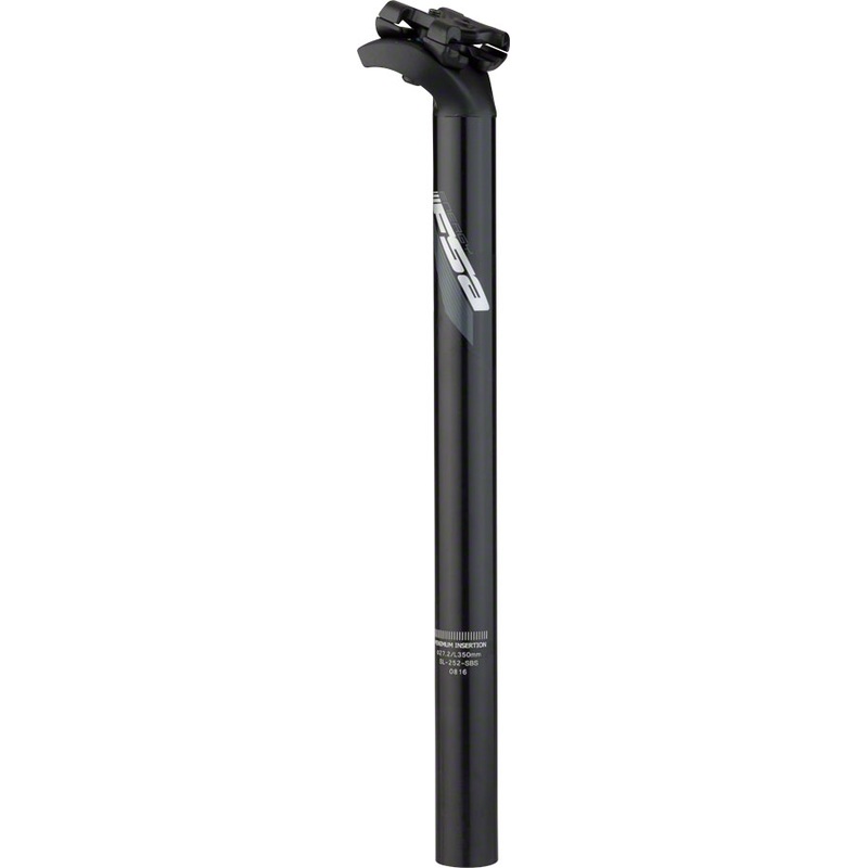 Full Speed Ahead Energy SB20 Seatpost 27.2 x 350mm Gray Graphic Black