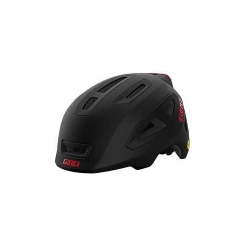 Giro Scamp MIPS II Youth Bicycle Helmets Matte Black/Red X-Small – Open Box – (Without Original Box)
