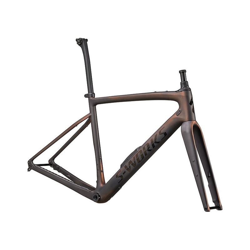 Specialized diverge S-Works frmset satin carbon/color run pearl/chrome/clean 56