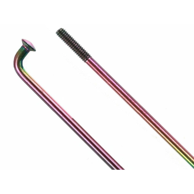 Spectre Titanium V2 14g Spoke (Each) / Oil Slick