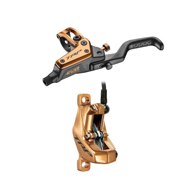 TRP DHR EVO Pro Disc Brake Rear/Right – Gold (HD-M9040)