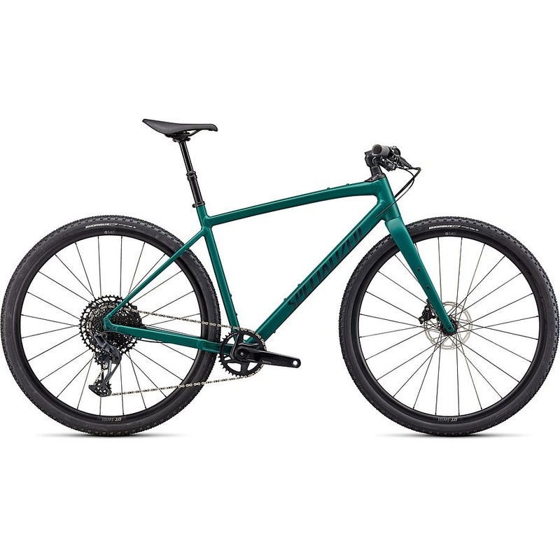 2023 Specialized diverge e5 expert evo bike satin pine/forest/chrome/clean l