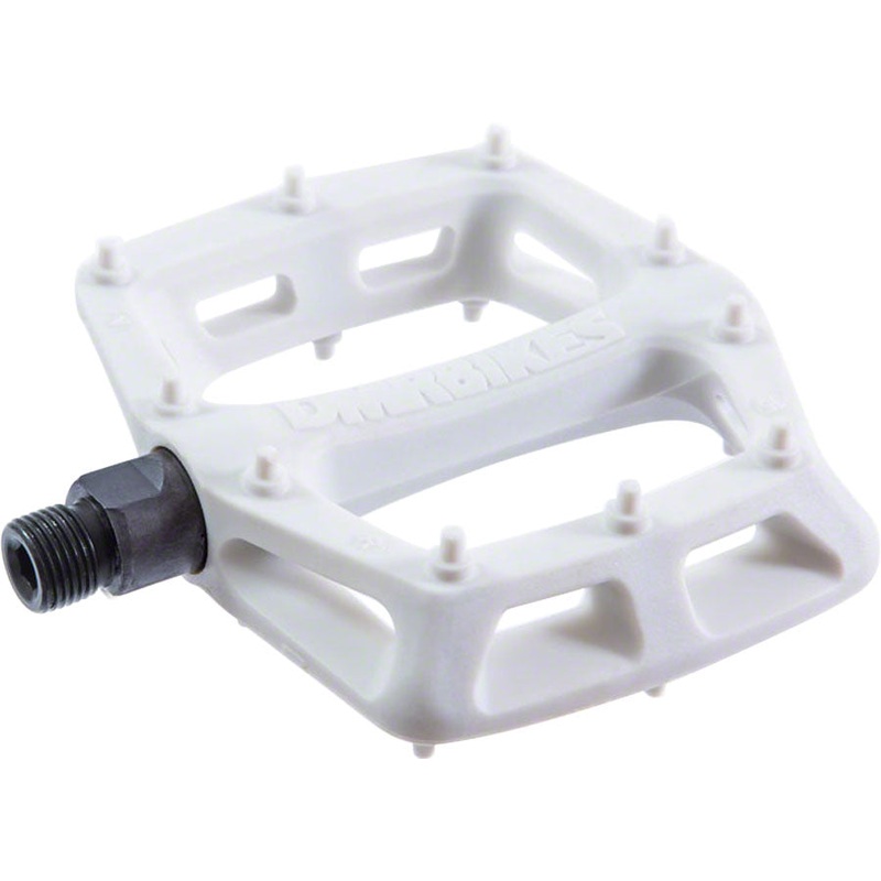 DMR V6 Pedals – Platform Plastic 9/16″ White