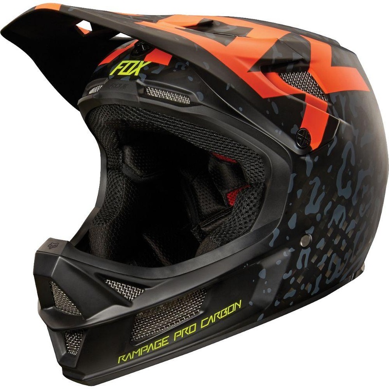 Fox Racing Rampage Pro Carbon MIPS Full Face Helmet – Cauz Orange