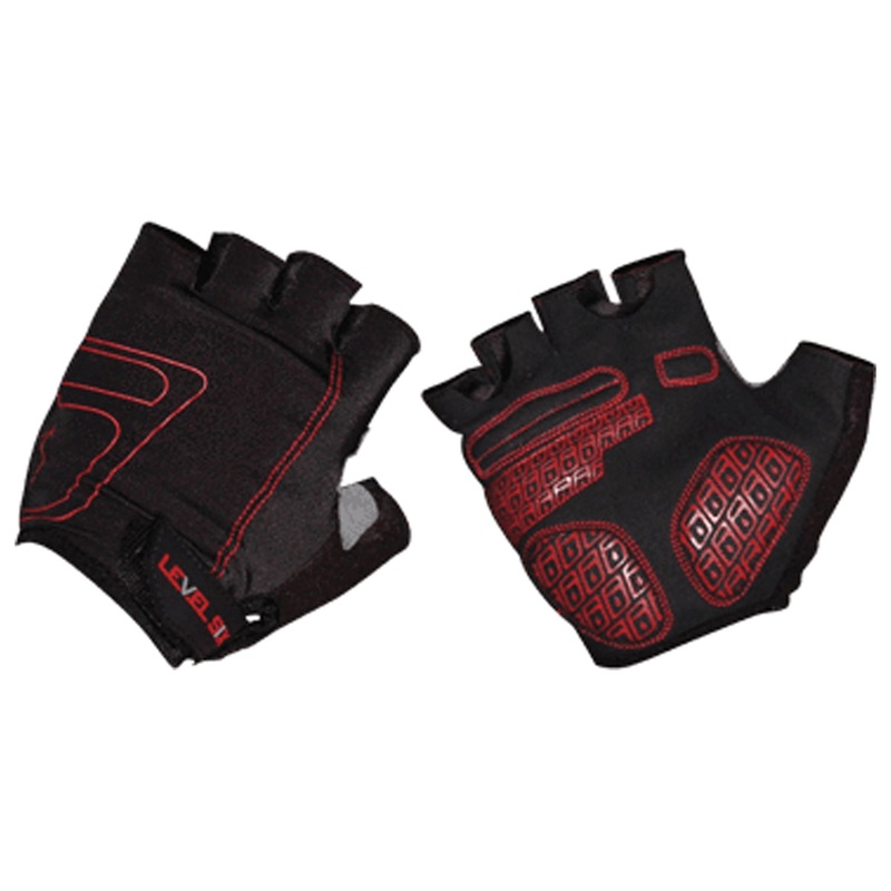 Level Six Cascade Fingerless Padded Paddling Gloves  Lightweight, Quick-Drying Neoprene Hand Protection with Gel Panels & Nose Wipe for Water Sports