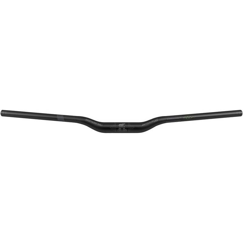 Spank Spike 35 Vibrocore Riser Bar 35 x 820mm 25mm Rise Black