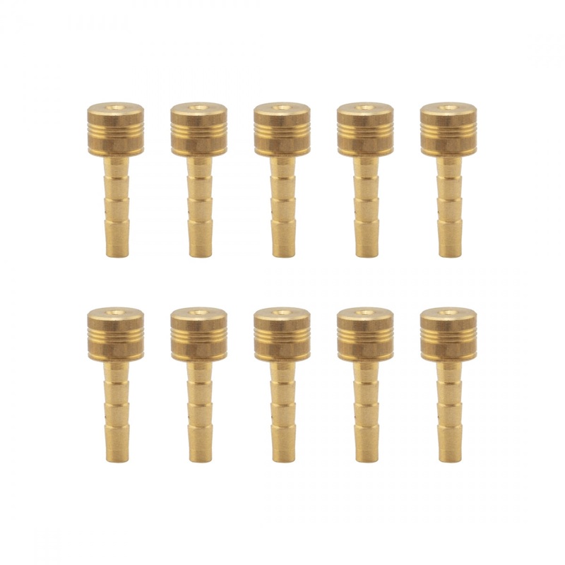 Brake Disc Sunlt Hose Fitng Barb Pt10 2.1 Brass F/Magura/Avid Bgof10
