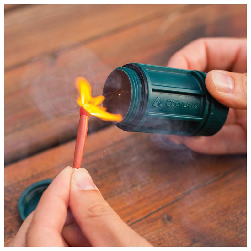 Coghlans Storm Matches 5cm 20pc – Reliable Waterproof Fire Starters for Outdoor Adventures