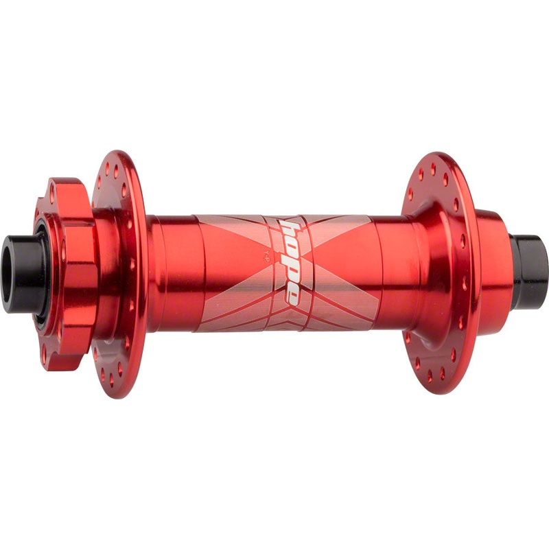 Hope Fatsno Front Fat Bike Hub 150mm x 15mm Front Disc Spacing 32H Red