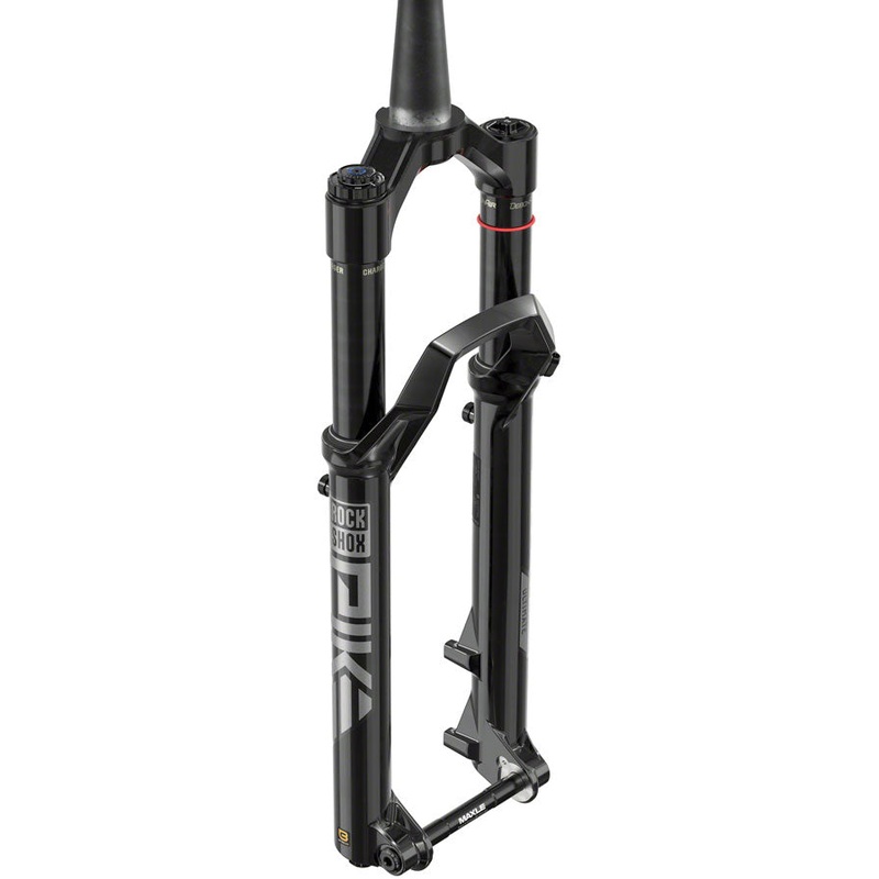 RockShox Pike Ultimate Charger 3.1 RC2 Suspension Fork – 27.5″, 140 mm, 15 x 110 mm, 37 mm Offset, Gloss Black, C2