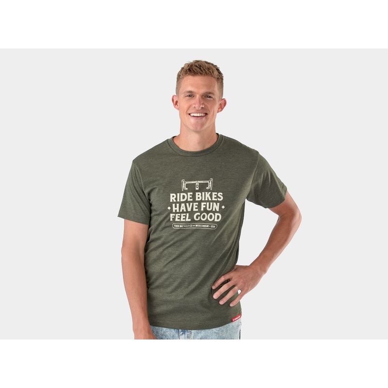 Shirt Trek Feel Good Tee Medium Rifle Green
