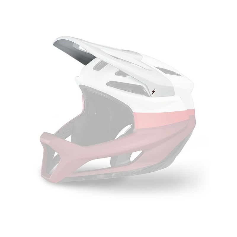Specialized gambit visor dove grey/maroon l