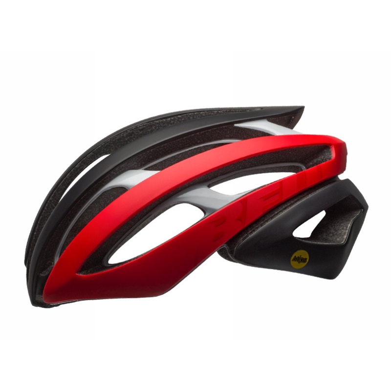 Bell Zephyr MIPS Road Helmet – Matt Black-Red-White