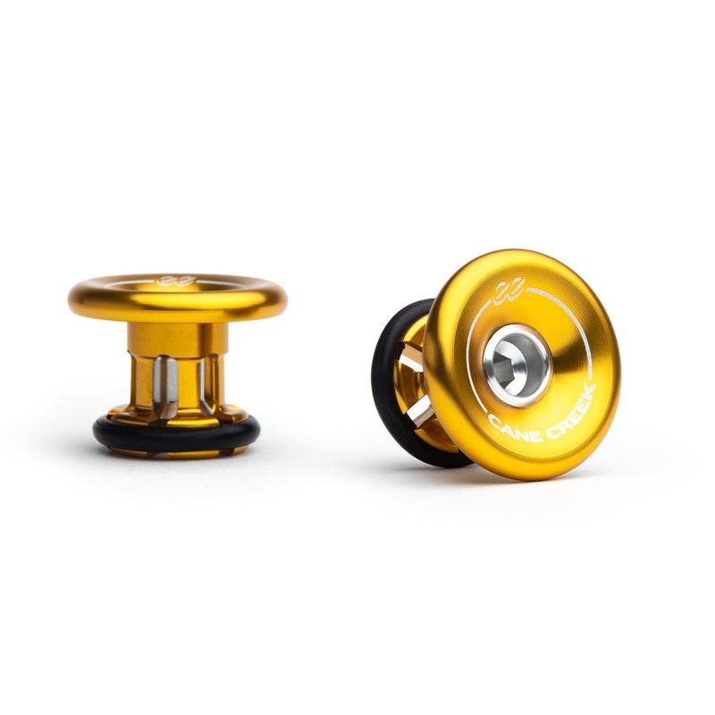 Cane Creek eeBarKeep Bar End Plugs – Gold