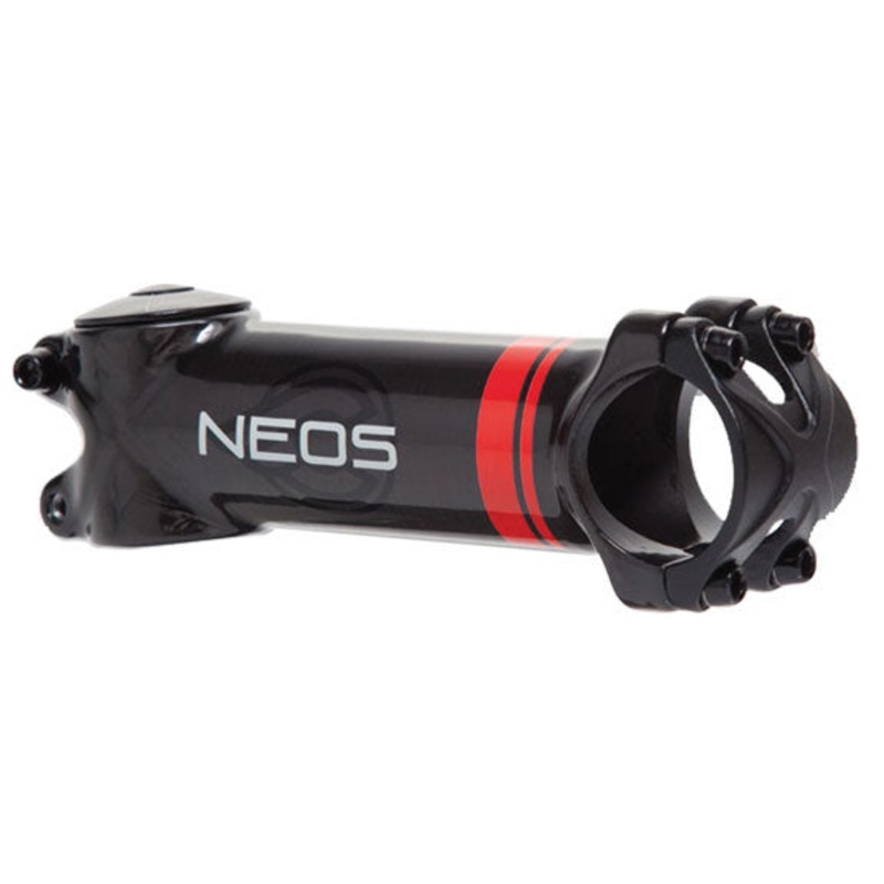 Cinelli Neos Carbon/Alloy Cycling Stem Collection  Lightweight 3D Forged Aluminum, Reinforced with Carbon Fiber, Adjustable Rise, Compatible with 31.8mm Bars