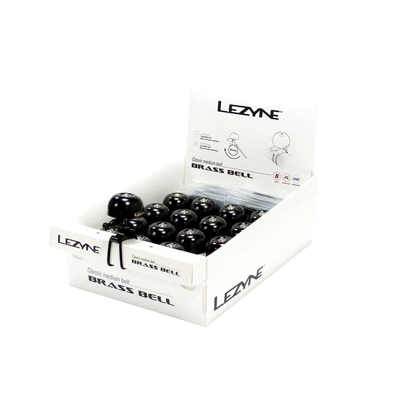 Classic Brass Bell Black/Black Medium 14pcs