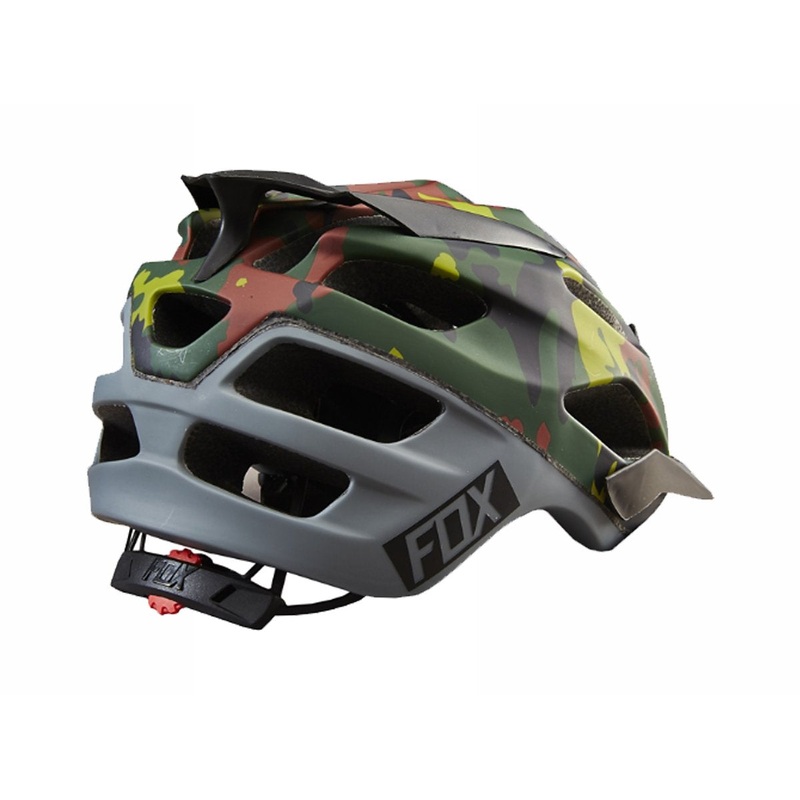 Fox Racing Flux MTB Helmet – Camo – Fatigue