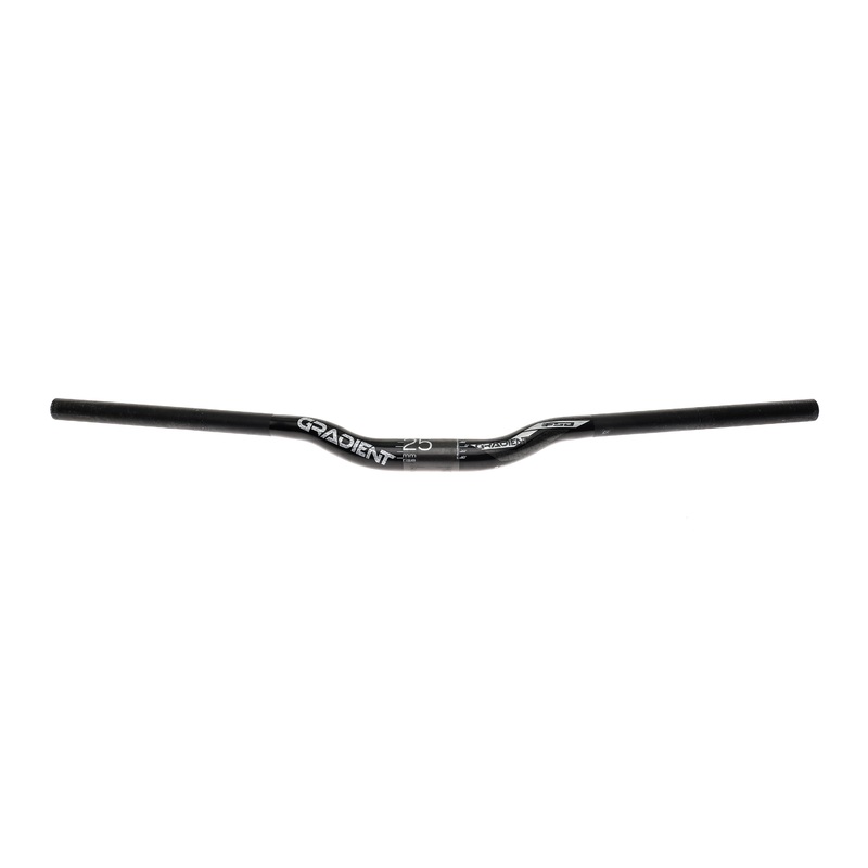 FSA Gradient Handlebar 31.8mm x 800mm 25mm Rise Aluminum Black