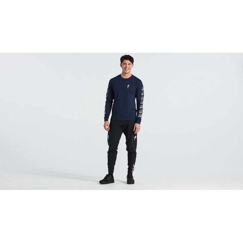 Specialized special eyes tee ls navy blue m