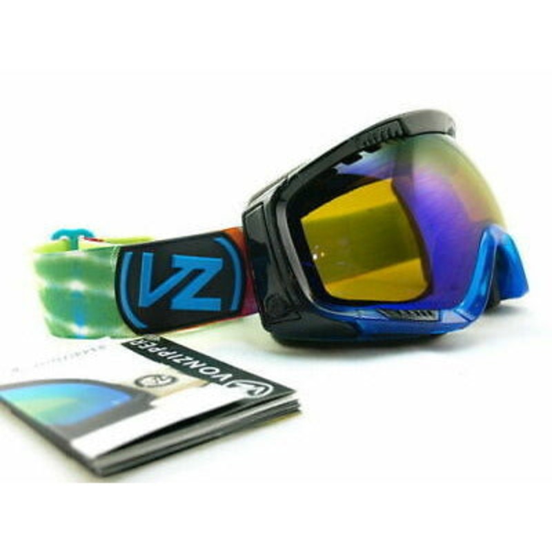 VonZipper Feenom Snow Goggle Bubble Gum Blue Goggles