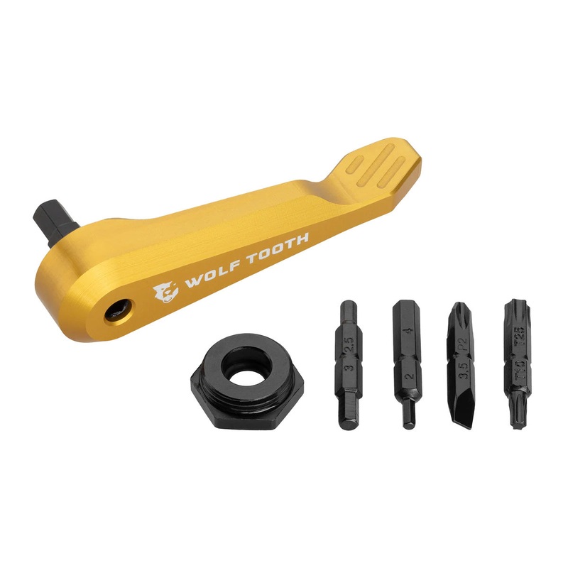 Wolf Tooth Axe Handle Multi-Tool – Gold