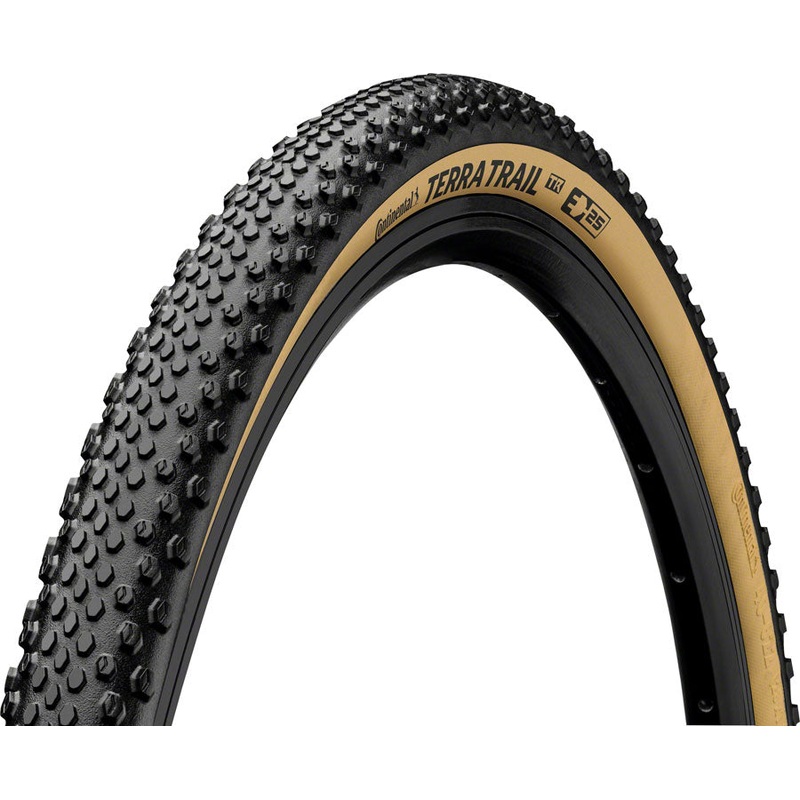 Continental Terra Trail Tire – 700 x 40 Tubeless Folding BLK/Cream BLKChili ProTection E25