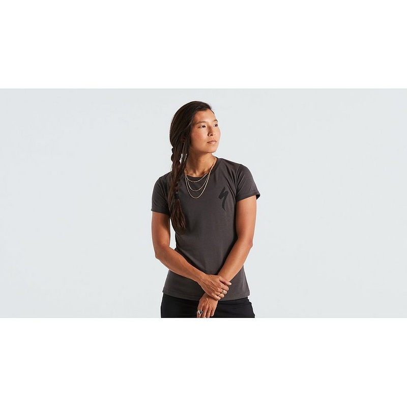 Specialized s-logo tee ss wmn charcoal l