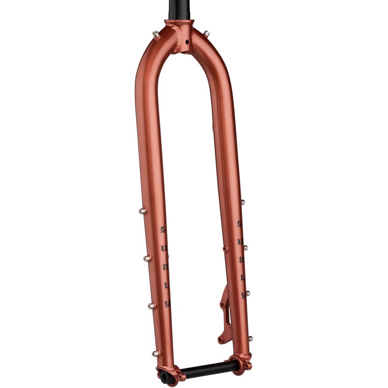 Surly Dinner Fork – 29″ 15x110mm Thru-Axle 1-1/8″ Straight Steerer 485mm Axle To Crown Steel Chester Copperpot