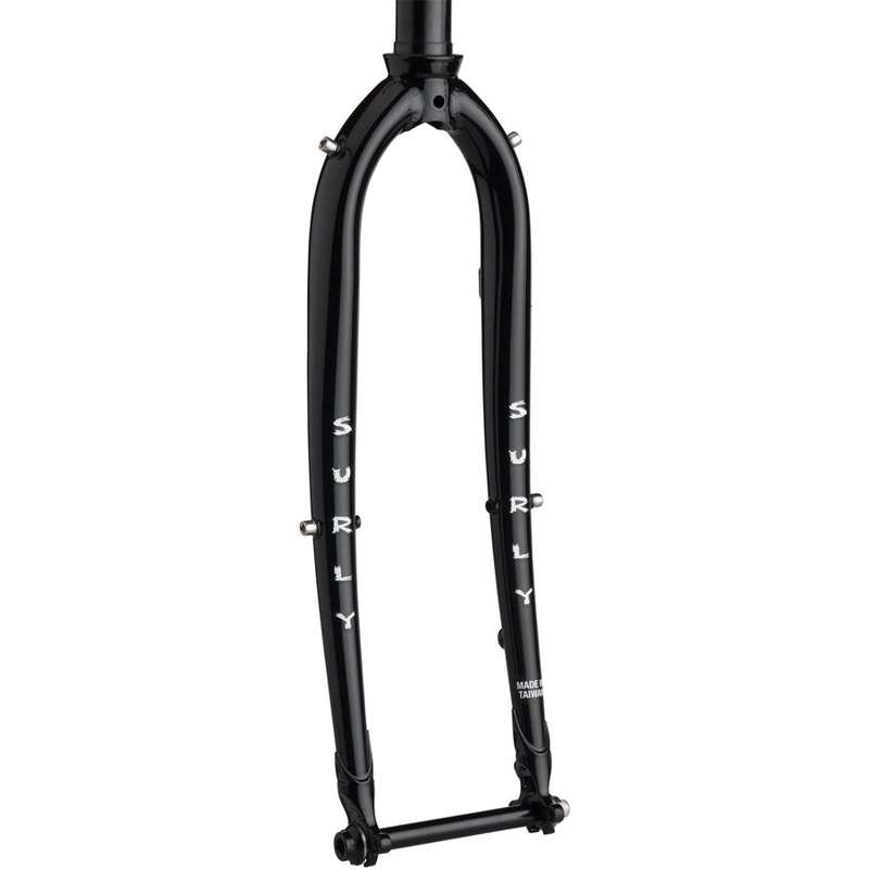Surly Midnight Special 650b Fork 1-1/8″ 50mm Offset, Black