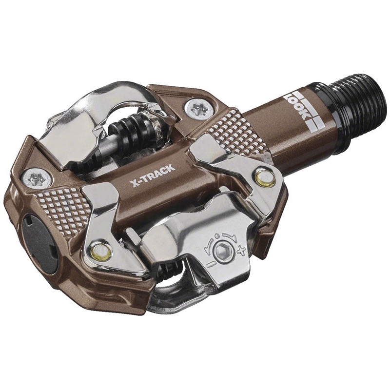 X-TRACK Pedals – Dual Sided Clipless Chromoly  9/16″ Gravel Edition