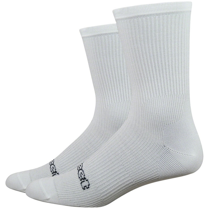 DeFeet Evo Classique Socks – 6 inch, White, Medium