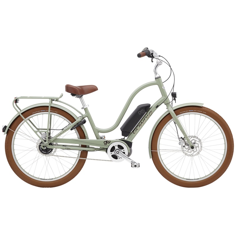 Electra Townie Go! 5i 26 EQ Step-Thru – Green Tea – 2024