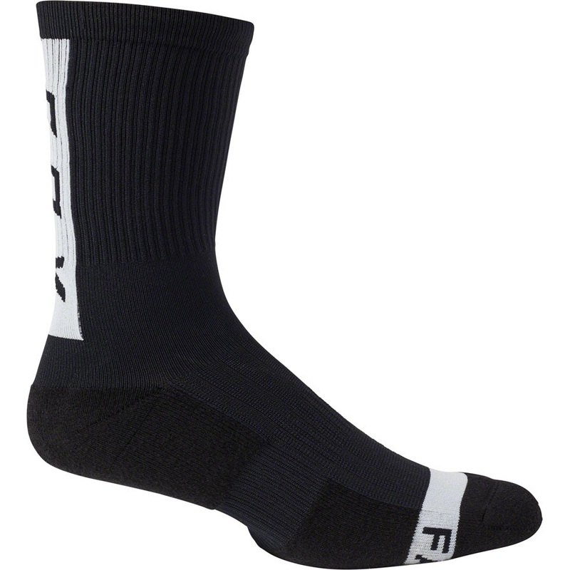 Fox Racing Ranger Cushion Sock – Black 10″ Small/Medium