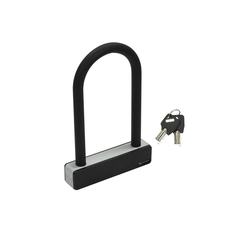 Serfas UL-203HD 203mm Heavy Duty U-Lock with Bracket – Black