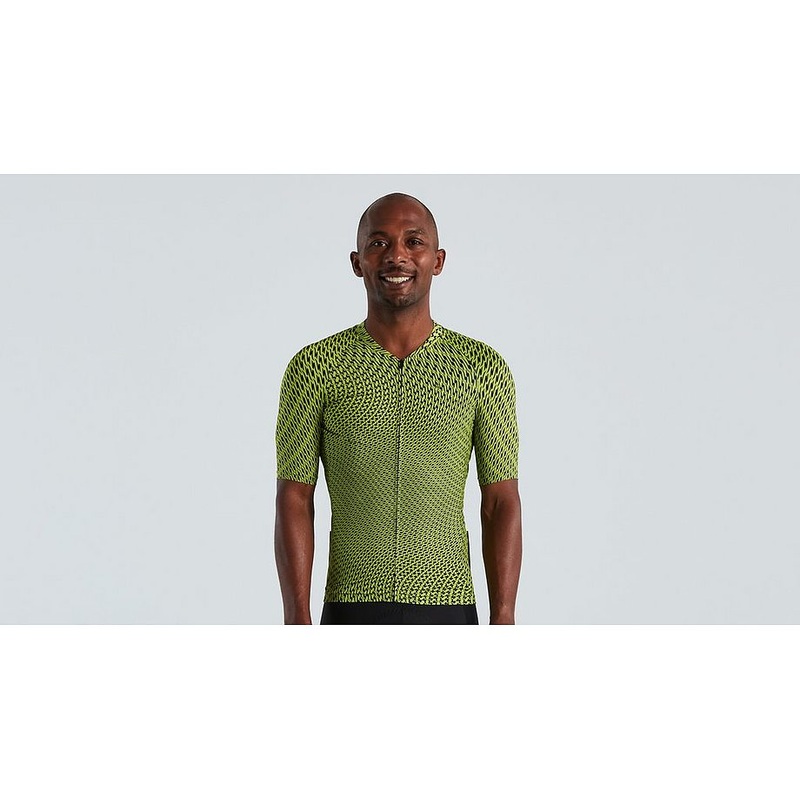 Specialized sl bicycledelics jersey ss men hyper green/black s
