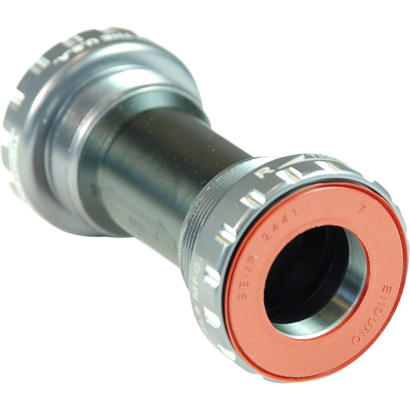 Wheels Manufacturing BSA Bottom Bracket – Shimano Road ABEC-3 Bearings Gray Cups