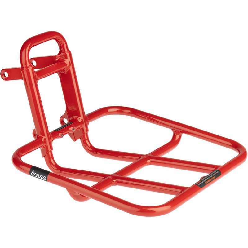 Benno Sport Front Tray Rack – Fits All Benno Models Red