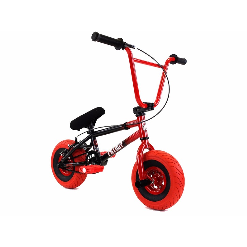 Fat Boy Spitfire Stunt Mini Bike  – Red/Black