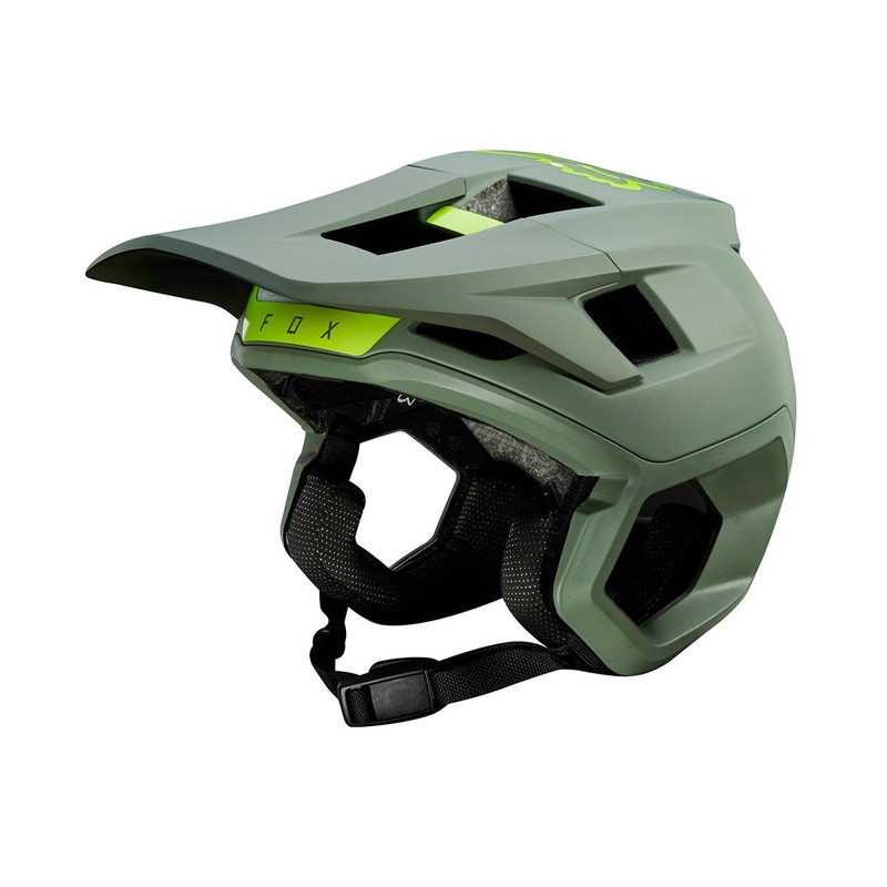 Fox Racing Dropframe Pro MTB Helmet – Pine – 2020