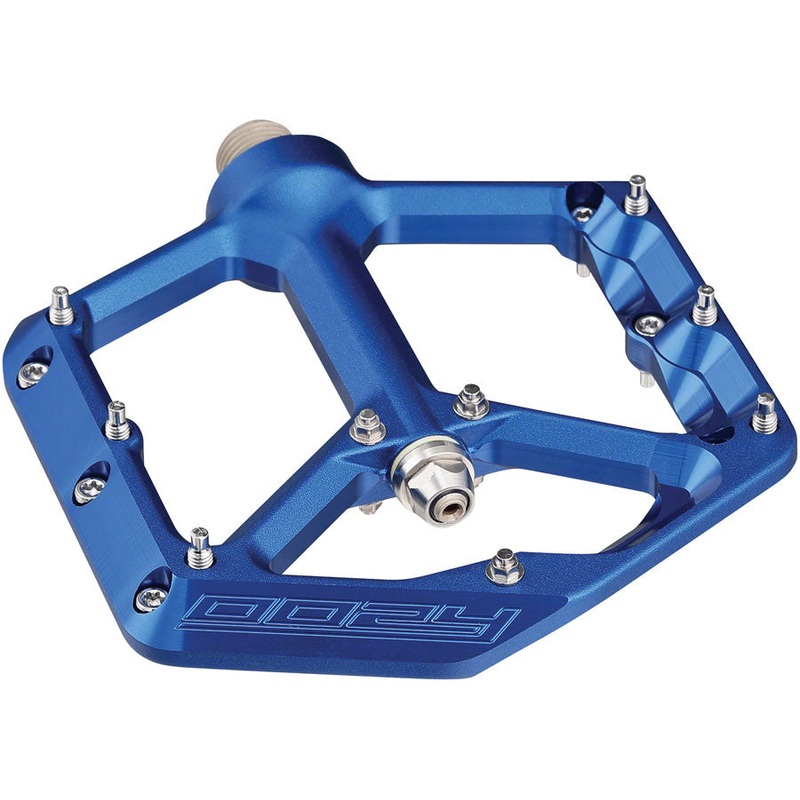 Spank Oozy Pedals – Platform Aluminum 9/16″ Blue