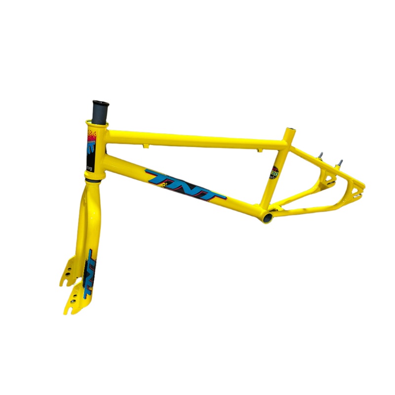 TNT 20″ Retro Pro XL Frame + Fork Set – 21.25″TT – Yellow