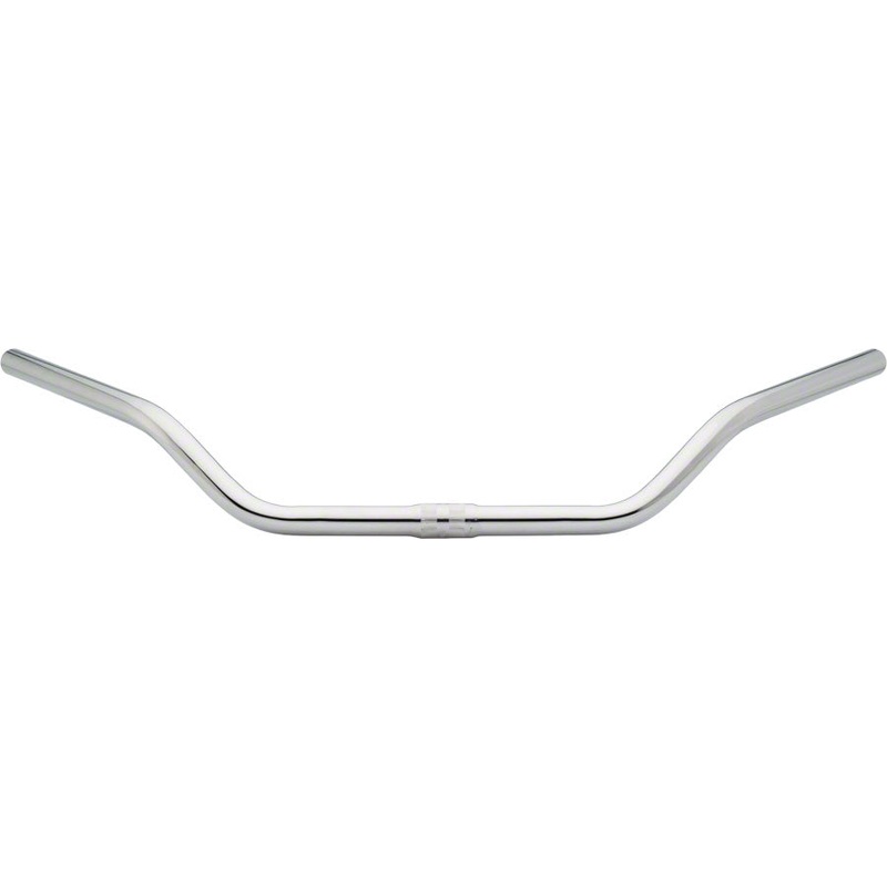 Wald 898 Gull Wing Steel Handlebar: 28″ Wide 3″ Rise 1″ Clamp Chrome