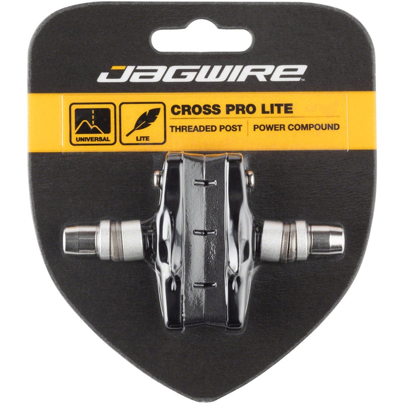 Cross Pro Brake Pads Threaded Post Black
